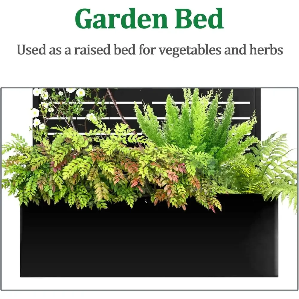トレリス付き高床式ガーデンベッド、2-in-1プランターとプ - Vertical Planter のレビューと価格