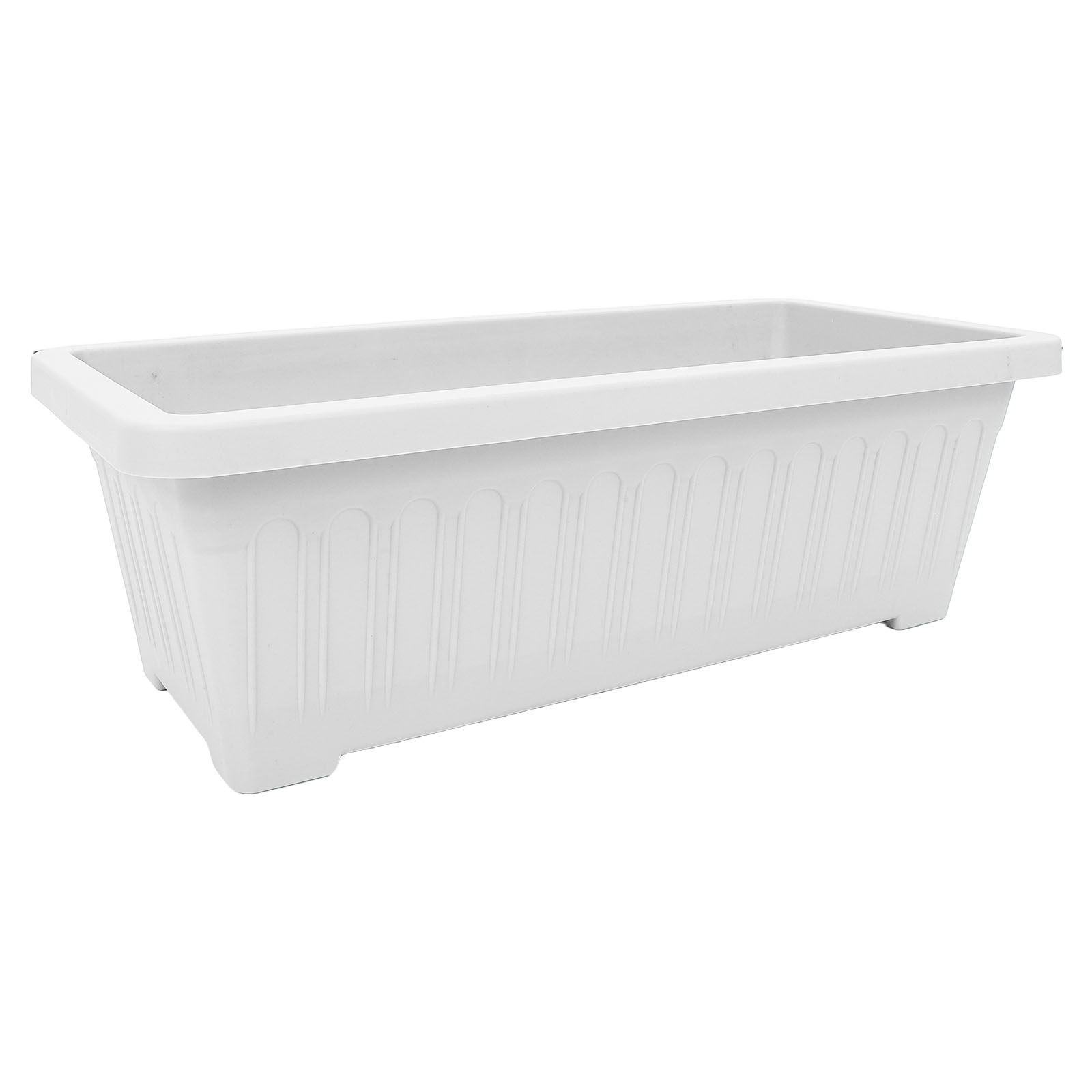 長方形のバルコニー用プランターボックス。サイズは18.19c - Indoor Herb Garden のレビューと価格