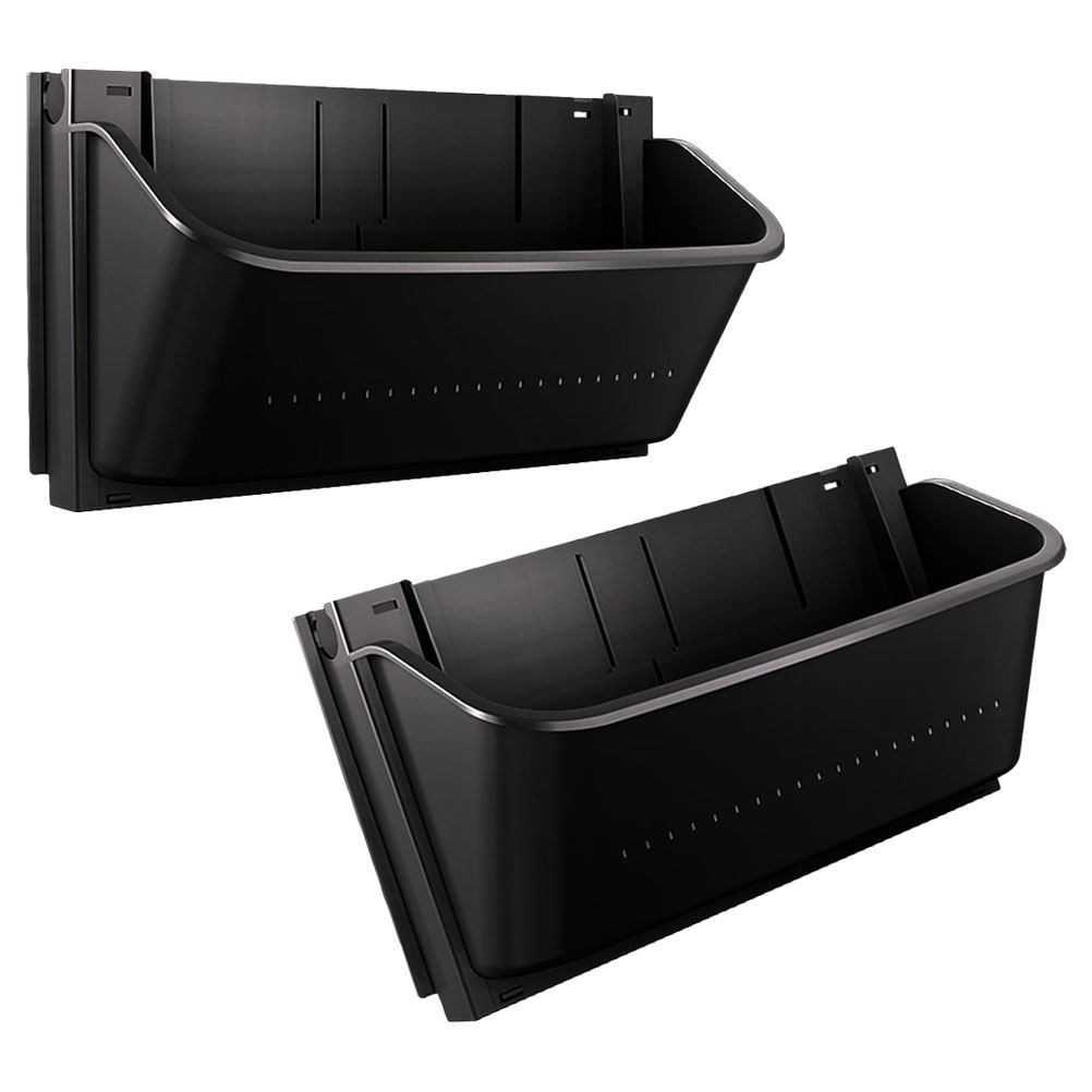 2個入り、縦型ガーデンウォールプランター、プラスチック製、吊 - Vertical Planter のレビューと価格